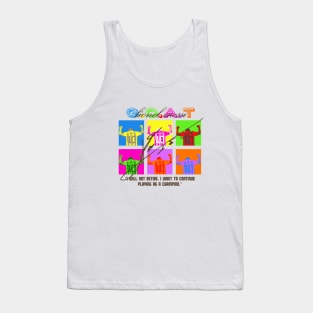 Messi Pop Art Style Light Tank Top